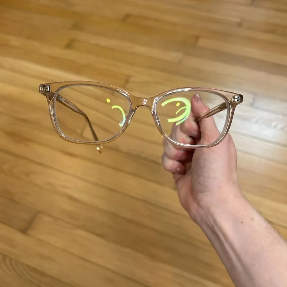 Salt. Optics Kelly Glasses Frames Antique Rose